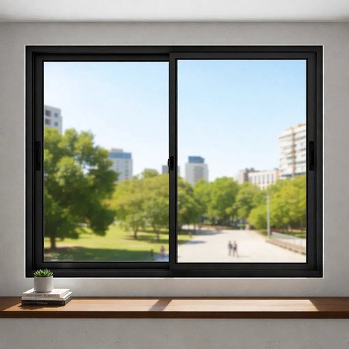 Ventana Corrediza De Aluminio 150 X 120 Cm Serie 25