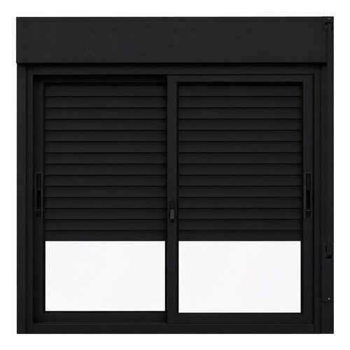 Ventana Con Persiana 150 X 150 Aluminio Monoblock Aberturas