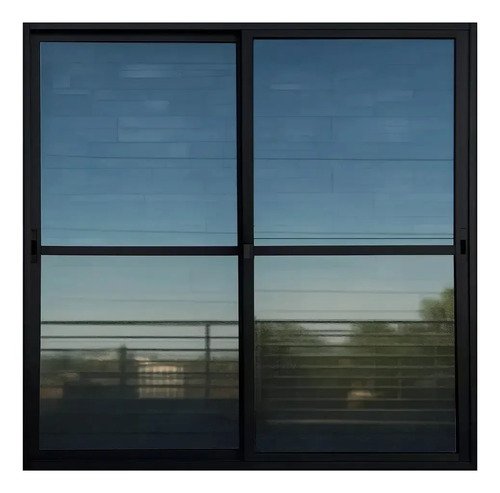 Puerta Ventana Corrediza Aluminio 2x2 Serie 25 Jl Aberturas