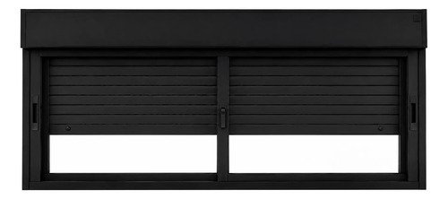 Ventana Monoblock Persiana Aluminio 150 X 60 Jl Aberturas