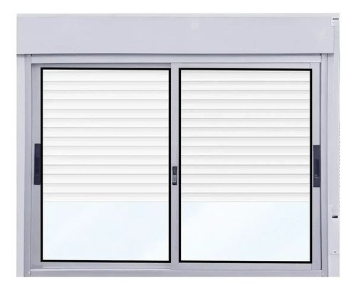 Ventana Monoblock Con Persiana Pvc 100 X 120 Jl Aberturas