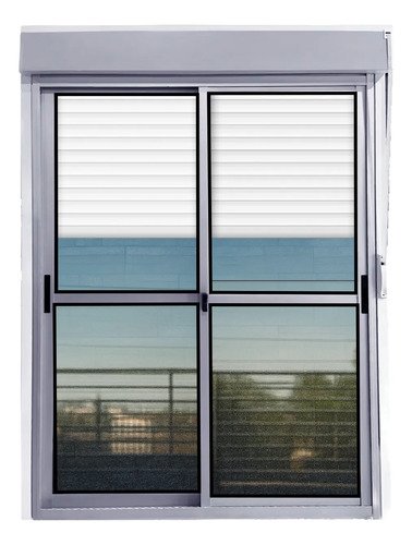 Puerta Ventana Monoblock Persiana Pvc 200 X 200 Jl Aberturas
